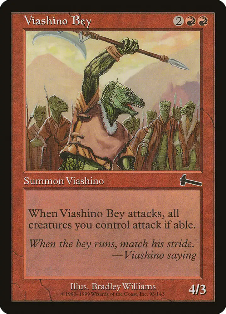 Viashino Bey [Urza’s Legacy] - MTG Single