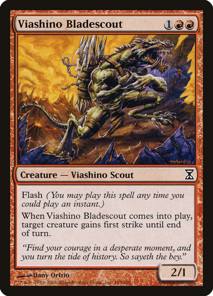 Viashino Bladescout [Time Spiral] - MTG Single