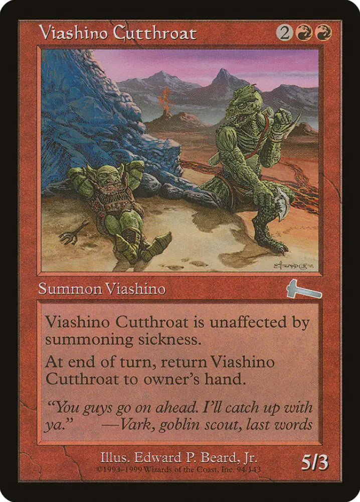 Viashino Cutthroat [Urza’s Legacy] - MTG Single