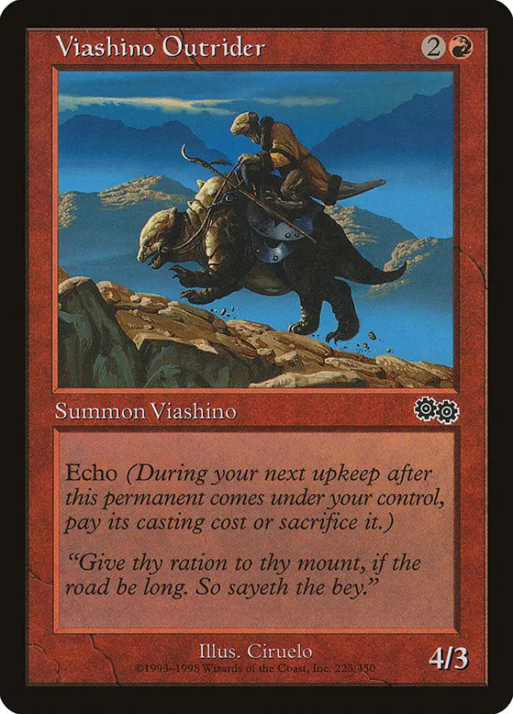 Viashino Outrider [Urza’s Saga] - MTG Single