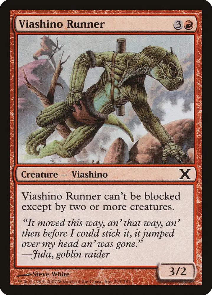 Viashino Runner [Tenth Edition] - MTG Single