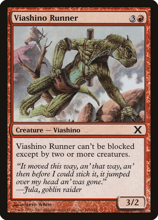 Viashino Runner [Tenth Edition] - MTG Single