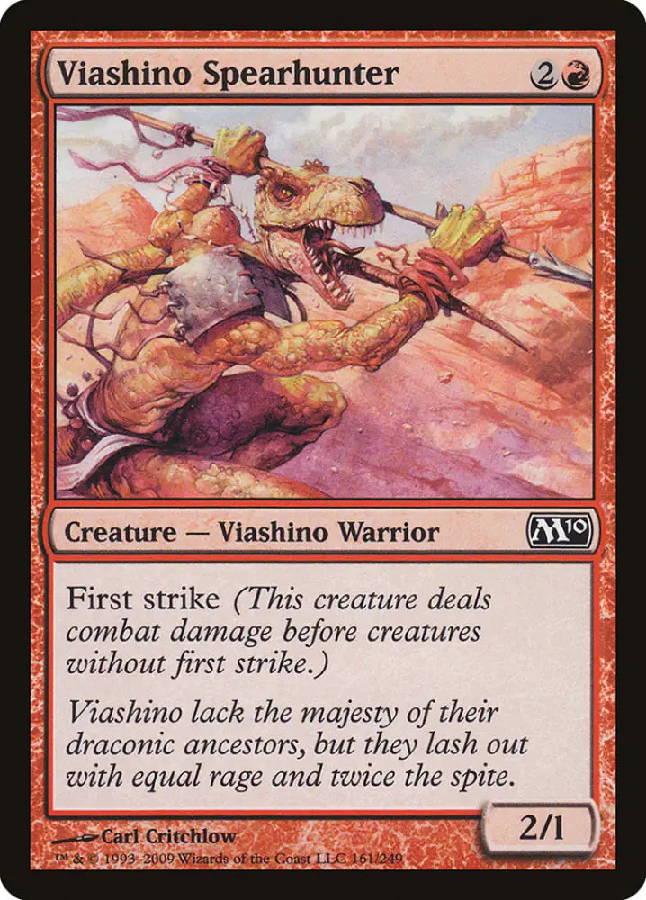 Viashino Spearhunter [Magic 2010] - MTG Single