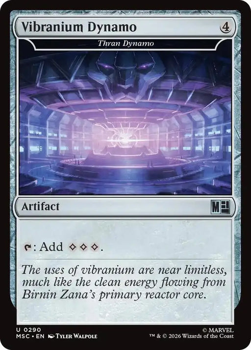 Vibranium Dynamo - Thran Dynamo (Surge Foil) (290) [Marvel Super Heroes Commander]