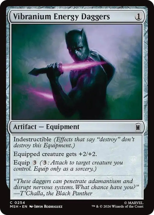 Vibranium Energy Daggers (254) [Marvel Super Heroes]