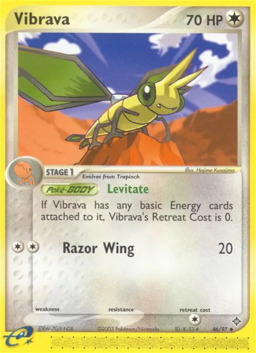 Vibrava (46/97) [EX: Dragon] - Pokemon Single