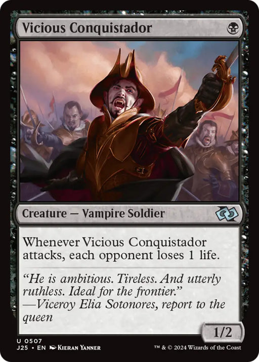 Vicious Conquistador [Foundations Jumpstart] - MTG Single