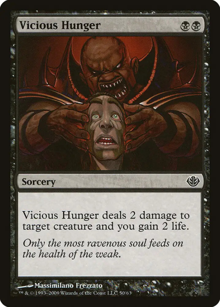 Vicious Hunger [Duel Decks: Garruk vs. Liliana] - MTG Single