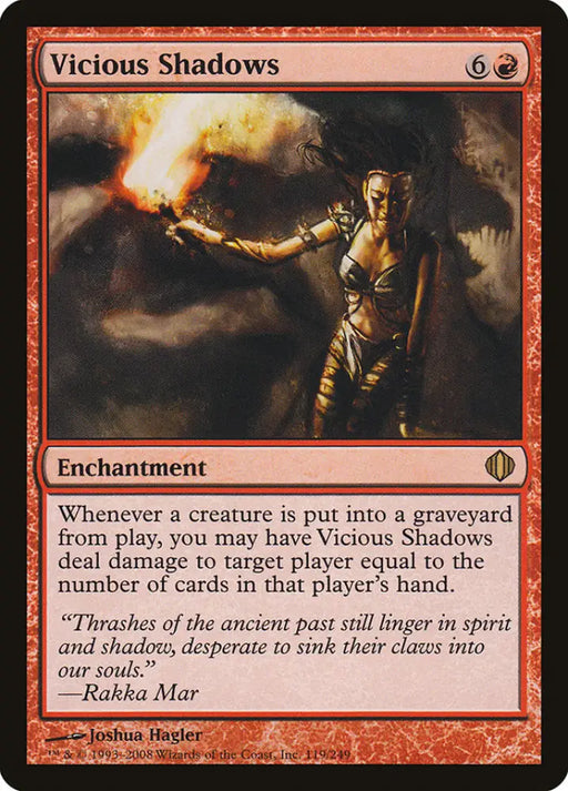 Vicious Shadows [Shards of Alara] - MTG Single