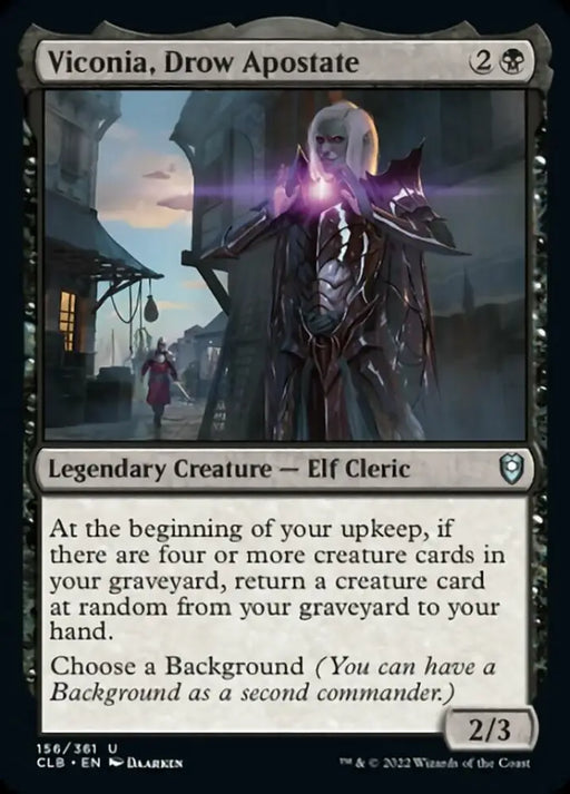Viconia Drow Apostate [Commander Legends: Battle for Baldur’s Gate] - MTG Single