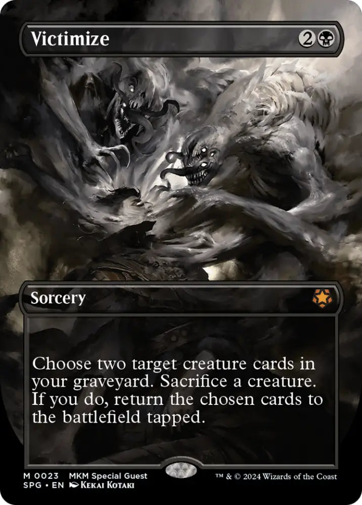 Victimize (Borderless) [Murders at Karlov Manor Special Guests] - MTG Single