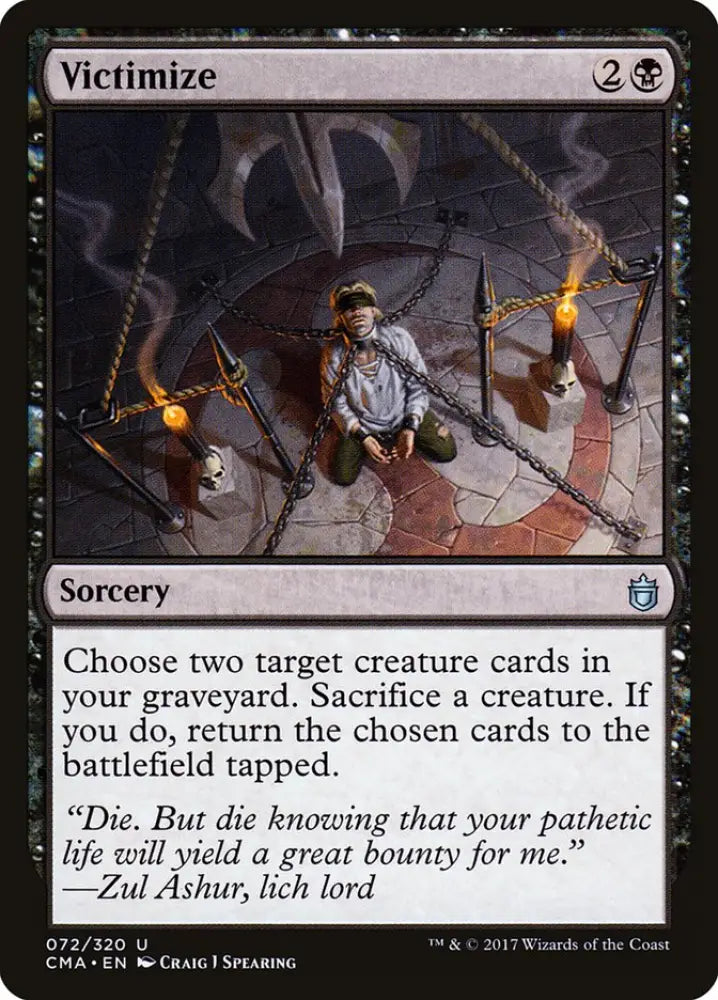 Victimize [Commander Anthology] - MTG Single