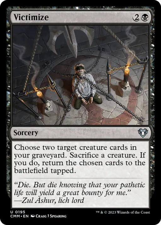 Victimize [Commander Masters] - MTG Single