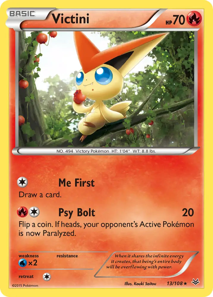 Victini (13/108) [XY: Roaring Skies] - Pokemon Single