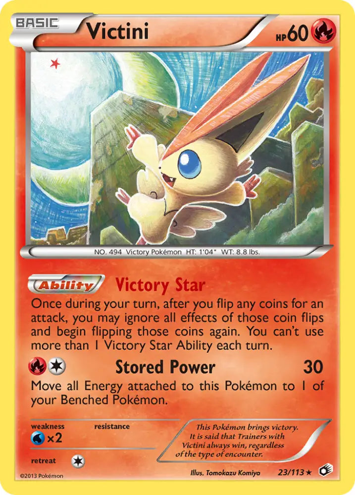 Victini (23/113) (Theme Deck Exclusive) [Black & White: Legendary Treasures] - Pokemon Single