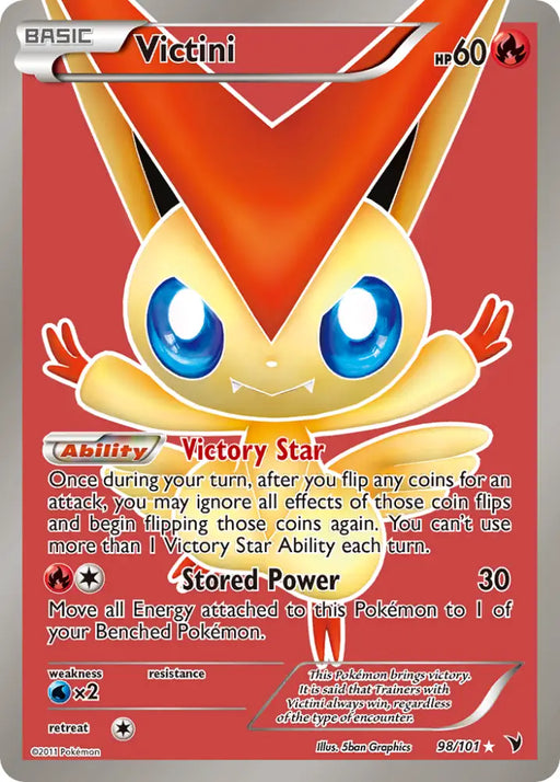 Victini (98/101) [Black & White: Noble Victories] - Pokemon Single