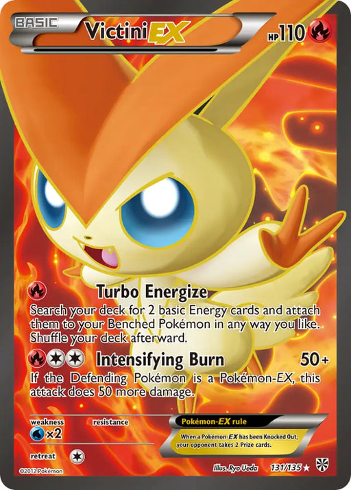 Victini EX (131/135) [Black & White: Plasma Storm] - Pokemon Single