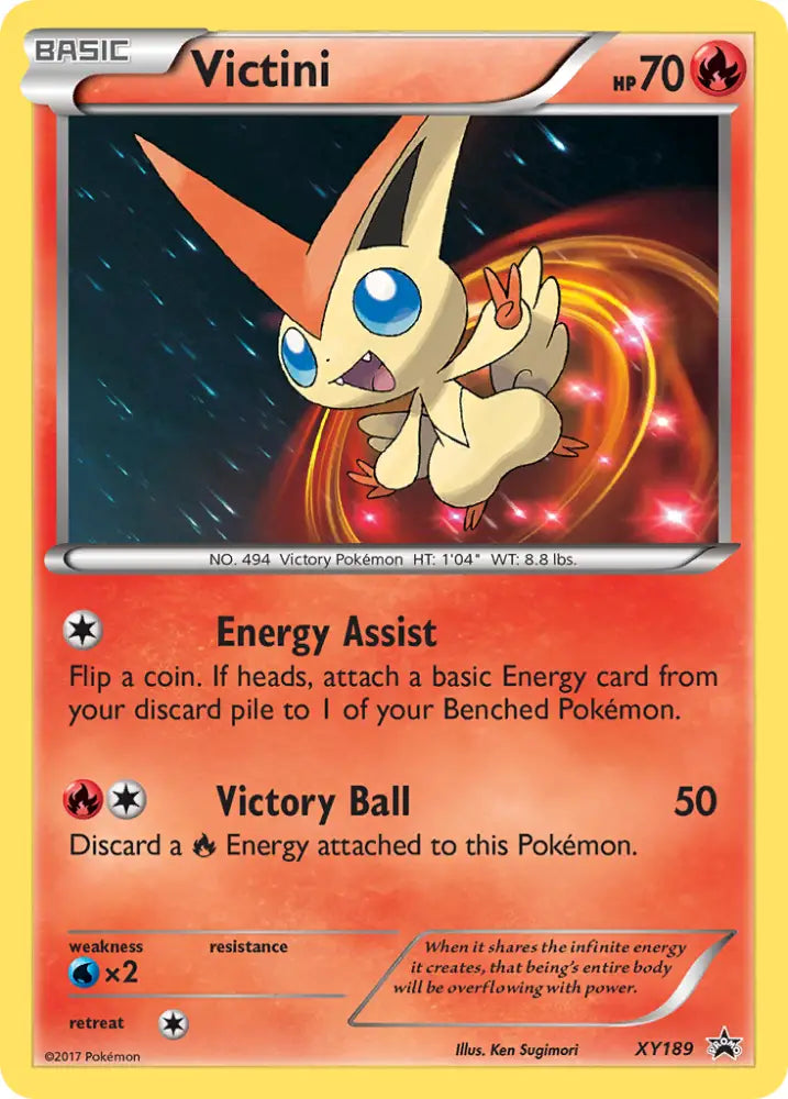 Victini (XY189) [XY: Black Star Promos] - Pokemon Single