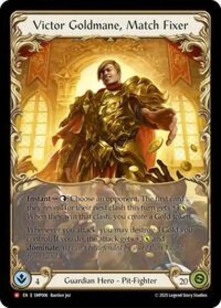 Victor Goldmane, Match Fixer (SMP006) [Smash Palace]