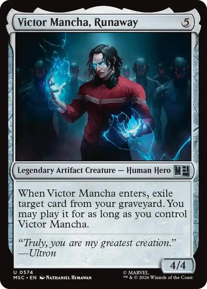 Victor Mancha, Runaway (574) [Marvel Super Heroes Commander]