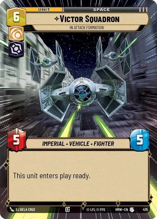 Victor Squadron - In Attack Formation (Hyperspace) (475) [Homeworlds]