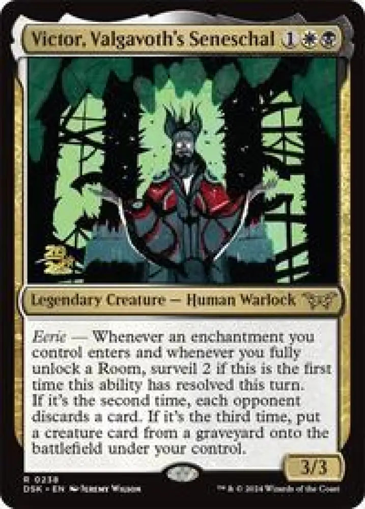 Victor, Valgavoth's Seneschal (238) [Prerelease Cards]