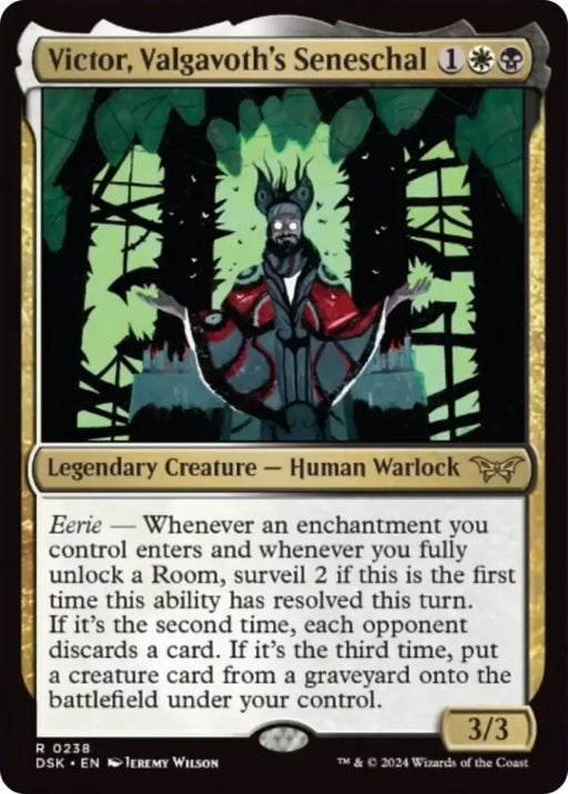 Victor Valgavoth’s Seneschal [Duskmourn: House of Horror] - MTG Single