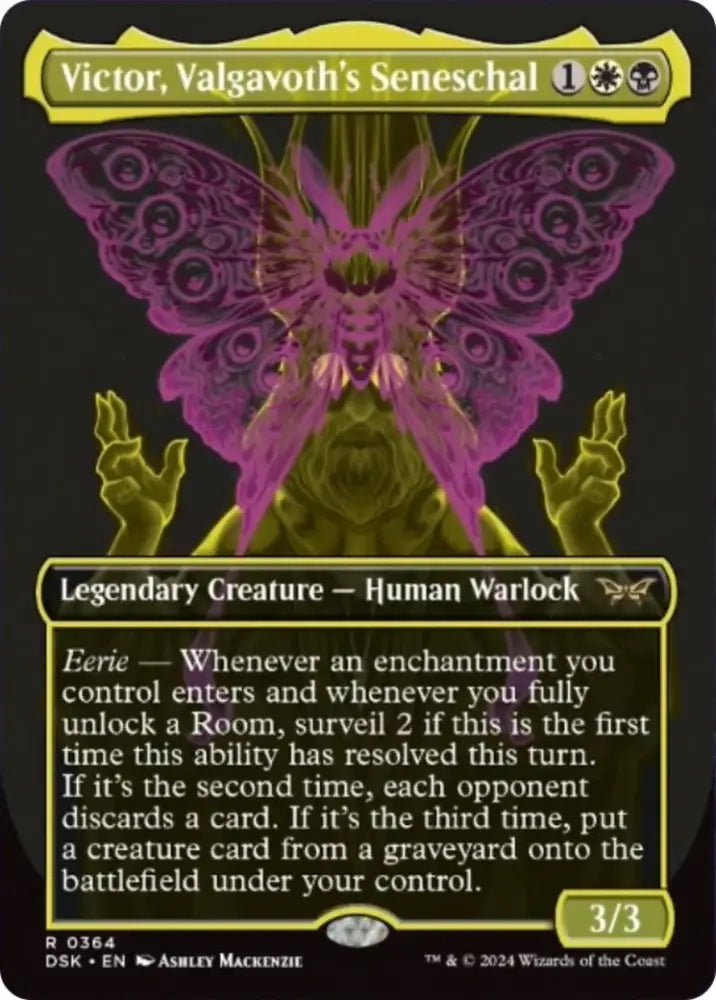 Victor Valgavoth’s Seneschal (Showcase) [Duskmourn: House of Horror] - MTG Single