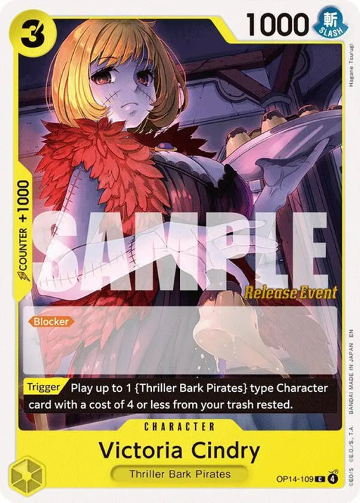 Victoria Cindry (OP14-109) [The Azure Sea's Seven Release Event Cards]