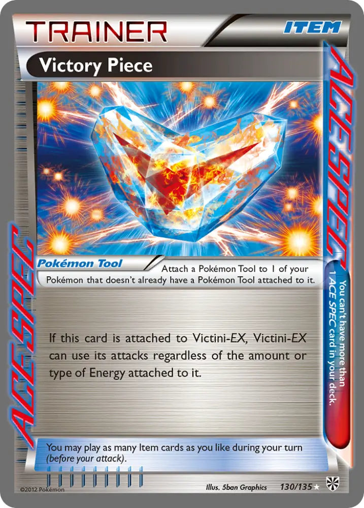 Victory Piece (130/135) [Black & White: Plasma Storm] - Pokemon Single