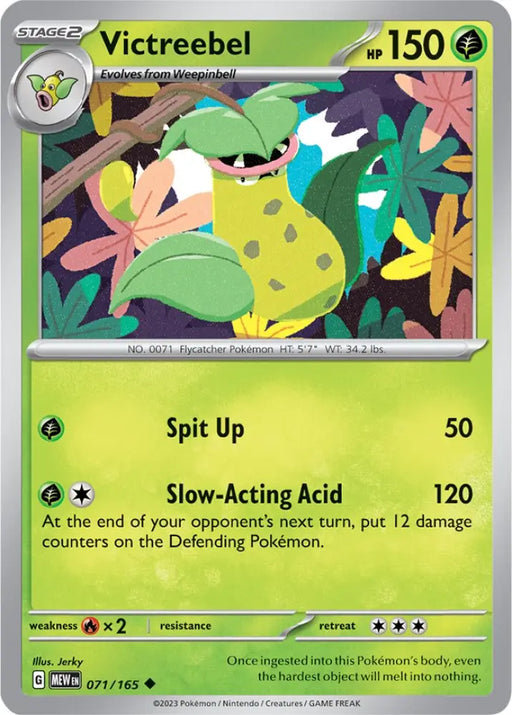 Victreebel (071/165) [Scarlet & Violet 151] - Pokemon Single