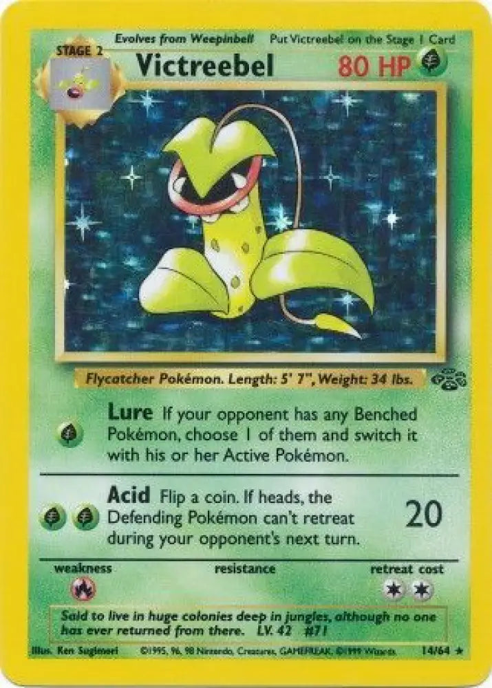 Victreebel (14/64) [Jungle Unlimited] - Pokemon Single