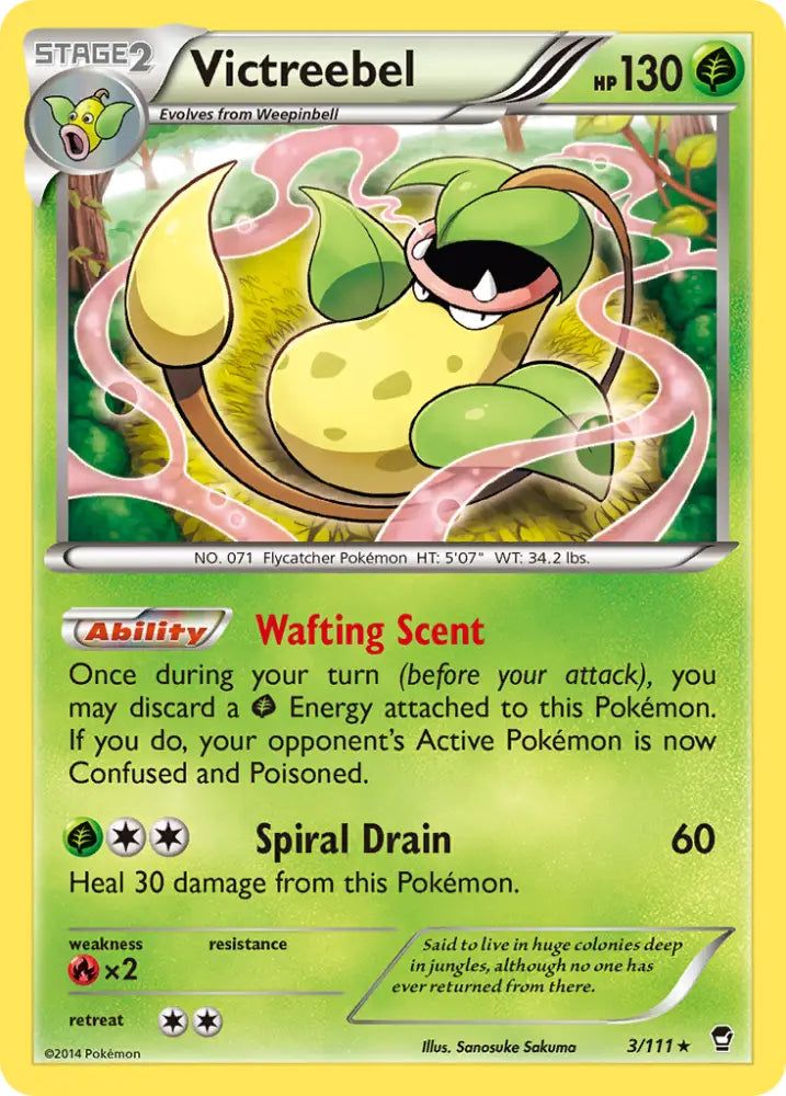 Victreebel (3/111) [XY: Furious Fists] - Pokemon Single