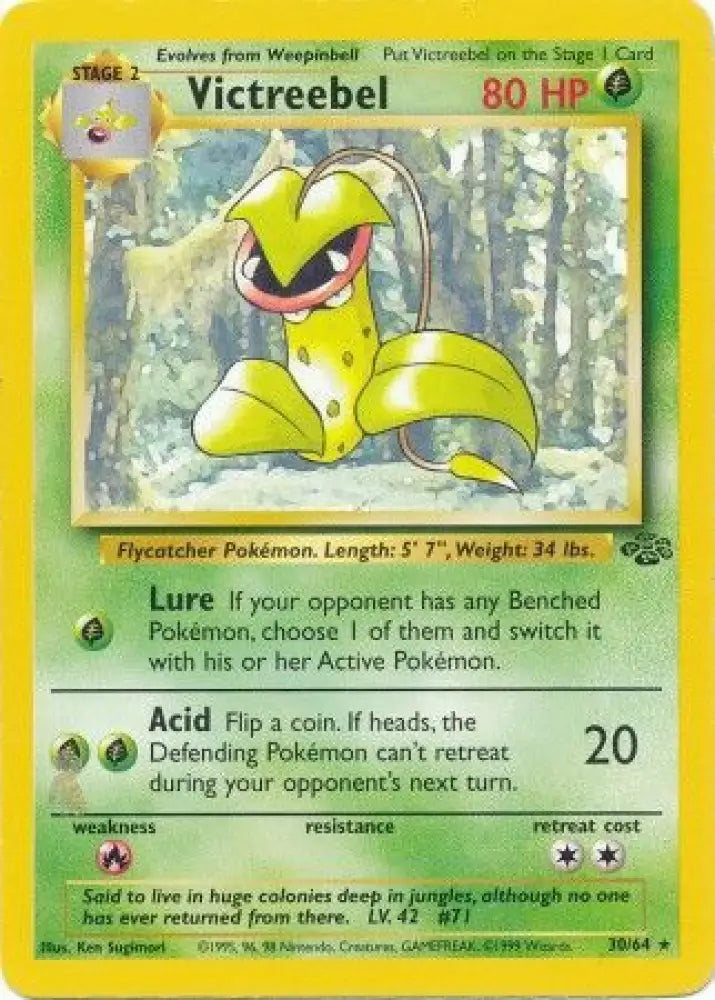 Victreebel (30/64) [Jungle Unlimited] - Pokemon Single