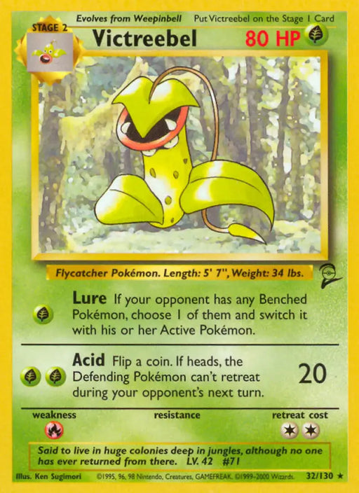 Victreebel (32/130) [Base Set 2] - Pokemon Single