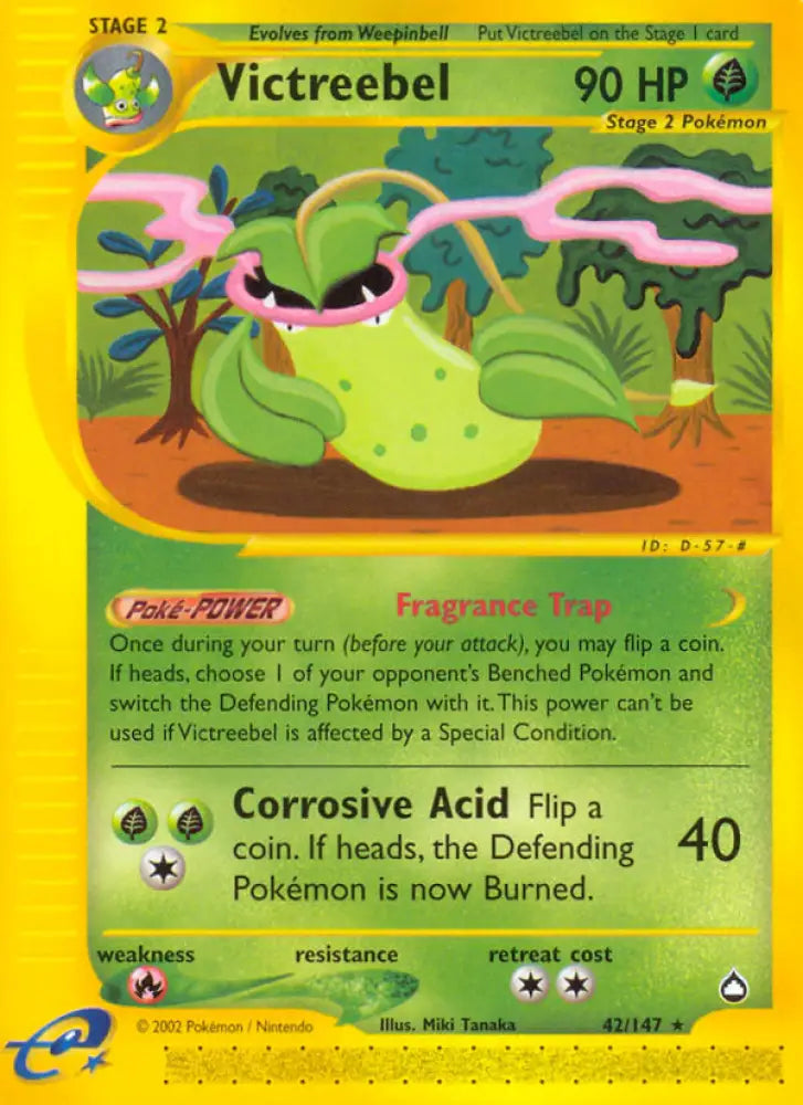 Victreebel (42/147) [Aquapolis] - Pokemon Single