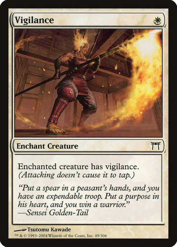Vigilance [Champions of Kamigawa] - MTG Single