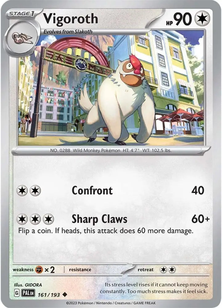 Vigoroth (161/193) [Scarlet & Violet: Paldea Evolved] - Pokemon Single