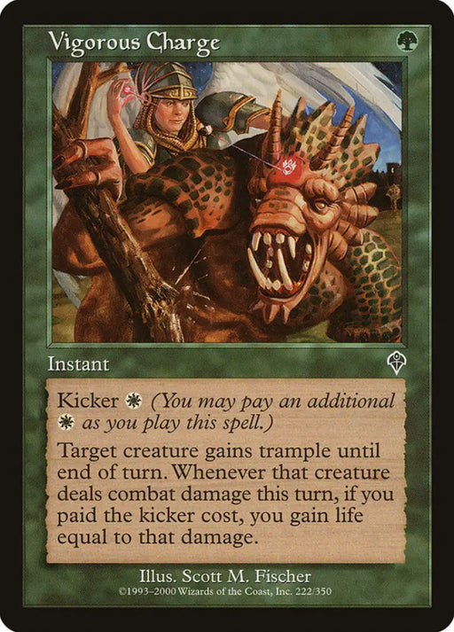 Vigorous Charge [Invasion] - MTG Single
