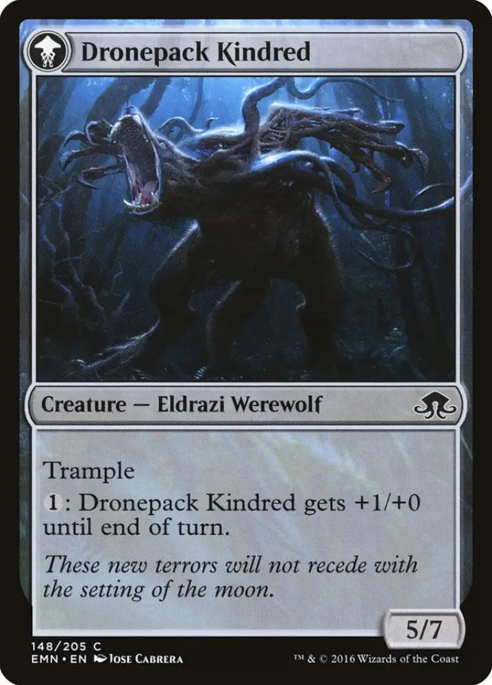 Vildin-Pack Outcast // Dronepack Kindred [Eldritch Moon] - MTG Single