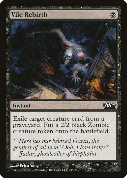 Vile Rebirth [Magic 2013] - MTG Single
