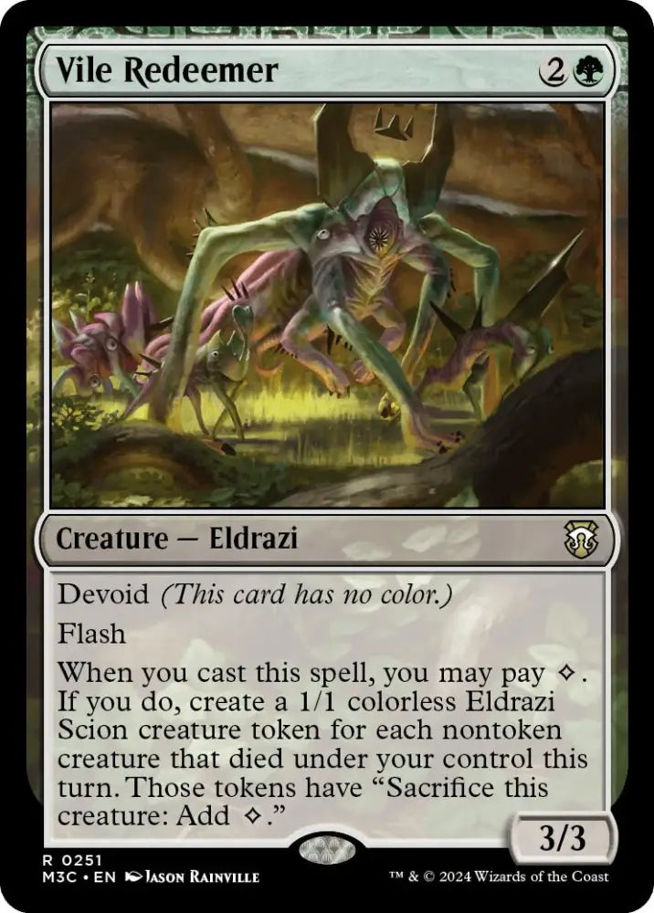 Vile Redeemer [Modern Horizons 3 Commander] - MTG Single