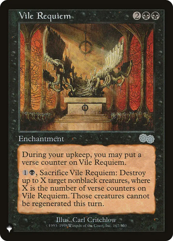 Vile Requiem (USG) [The List] - MTG Single