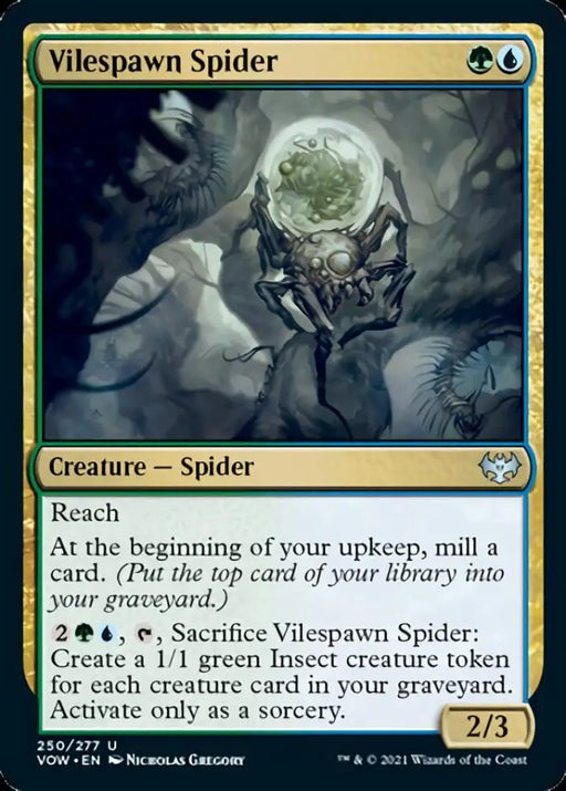 Vilespawn Spider [Innistrad: Crimson Vow] - MTG Single