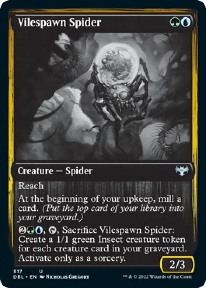 Vilespawn Spider [Innistrad: Double Feature] - MTG Single