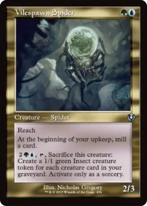 Vilespawn Spider (Retro Frame) [Innistrad Remastered] - MTG Single