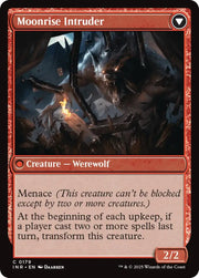 Village Messenger // Moonrise Intruder [Innistrad Remastered] - MTG Single
