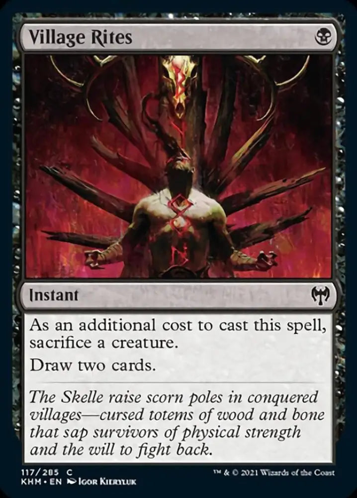 Village Rites [Kaldheim] - MTG Single
