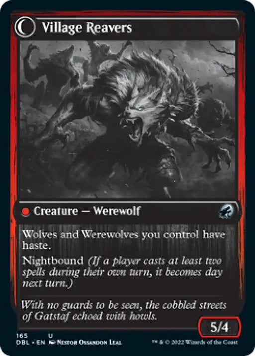 Village Watch // Village Reavers [Innistrad: Double Feature] - MTG Single
