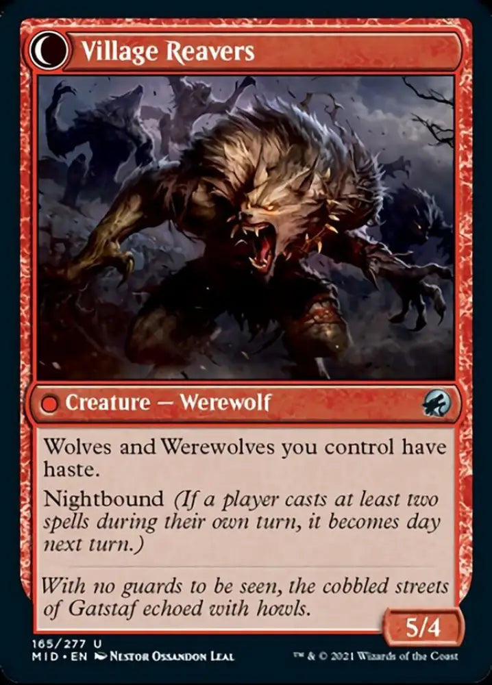 Village Watch // Village Reavers [Innistrad: Midnight Hunt] - MTG Single
